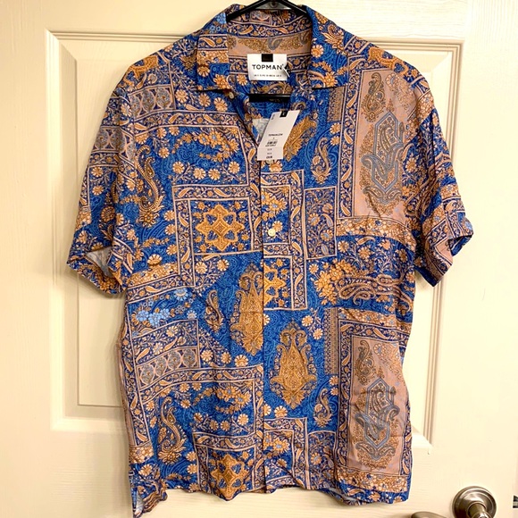 Topman Other - Paisley Hawaiian Shirt